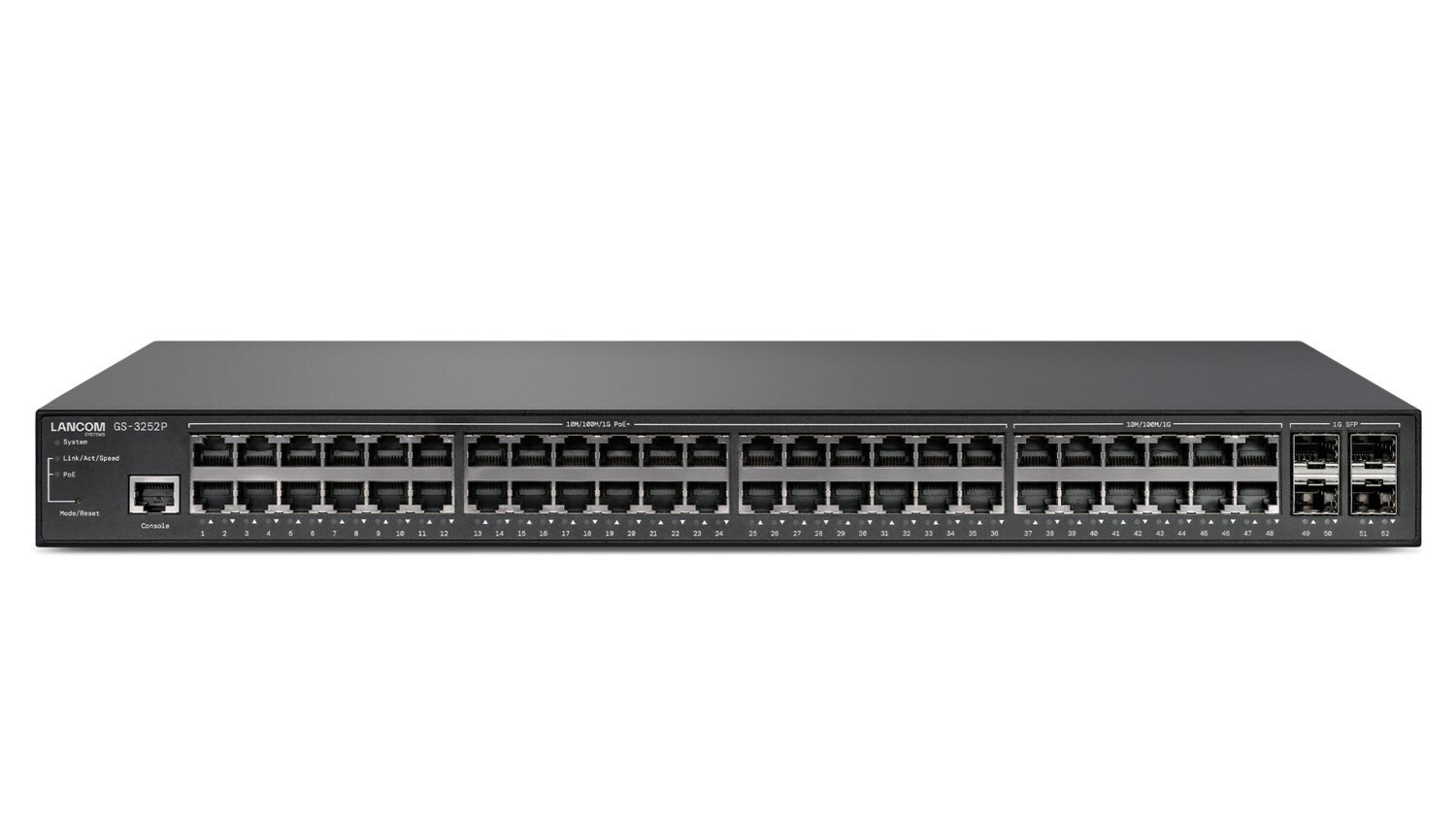 Lancom GS-3252P Managed L3 PoE+ Switch με 48 Θύρες Gigabit (1Gbps) Ethernet και 4 SFP Θύρες