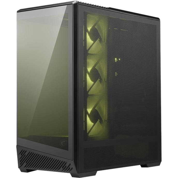 MSI MAG PANO 130R PZ Midi Tower Κουτί Υπολογιστή Black/Transparent