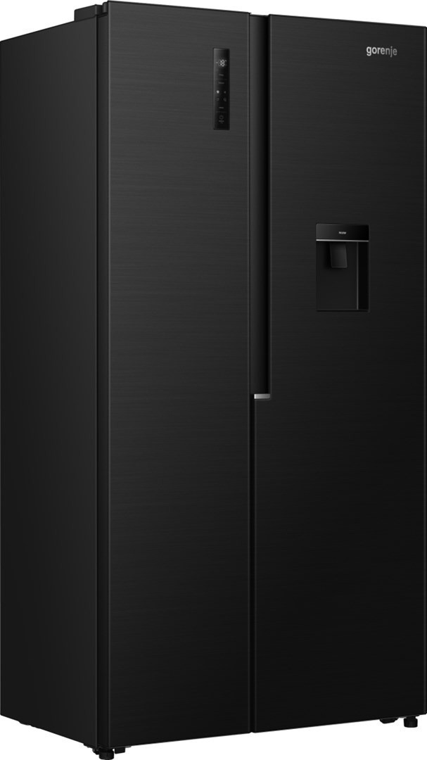 Gorenje Ψυγείο Ντουλάπα 541lt Total NoFrost Υ178.6xΠ91.1xΒ61.5εκ. Μαύρο NRS917E41BXWD
