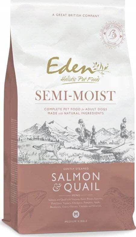 Eden 10kg Ξηρά Τροφή Σκύλων με Σολομό και Ορτύκι