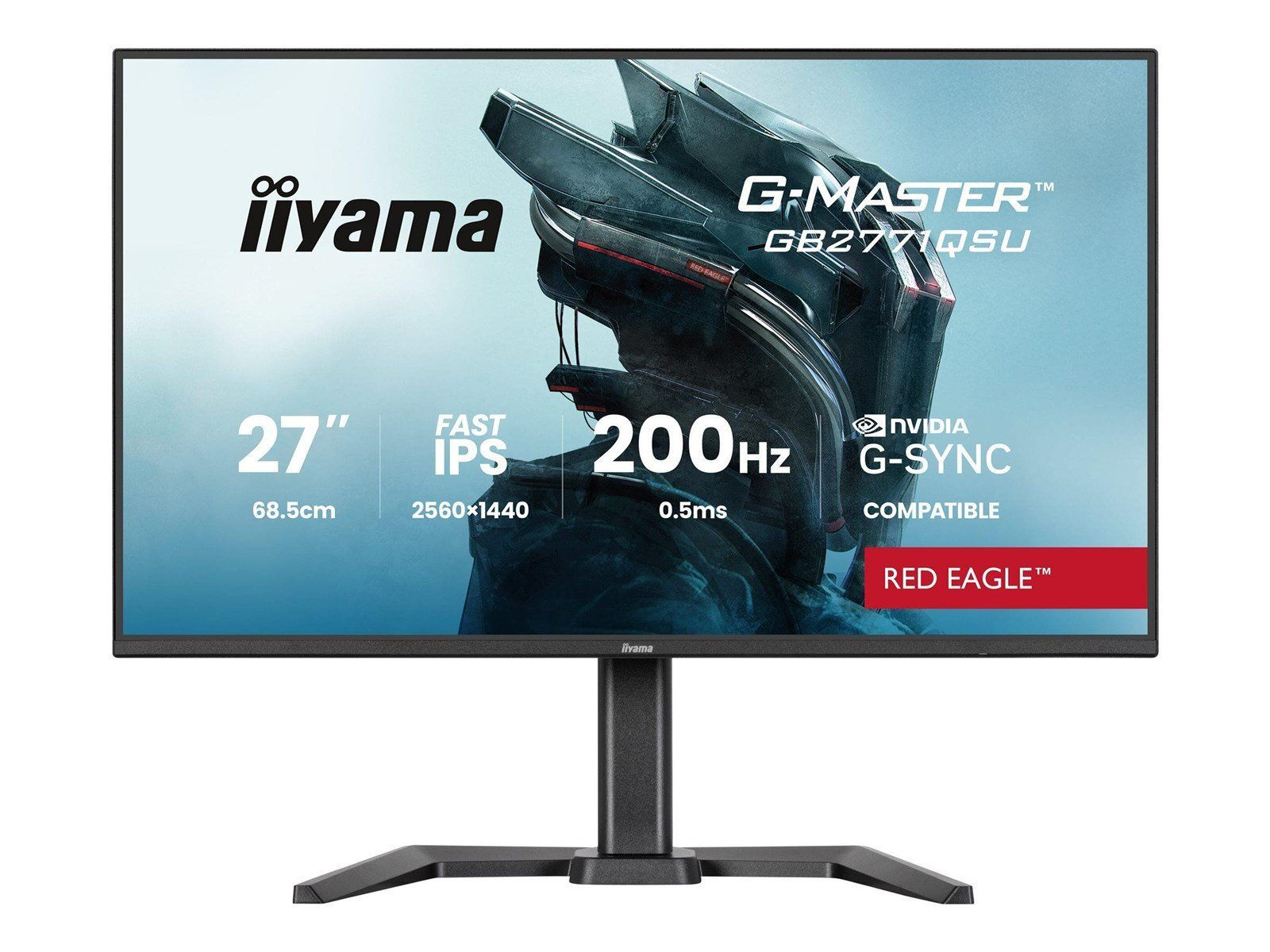 Iiyama G-MASTER GB2771QSU-B1 IPS Monitor 27" QHD 2560x1440 200Hz
