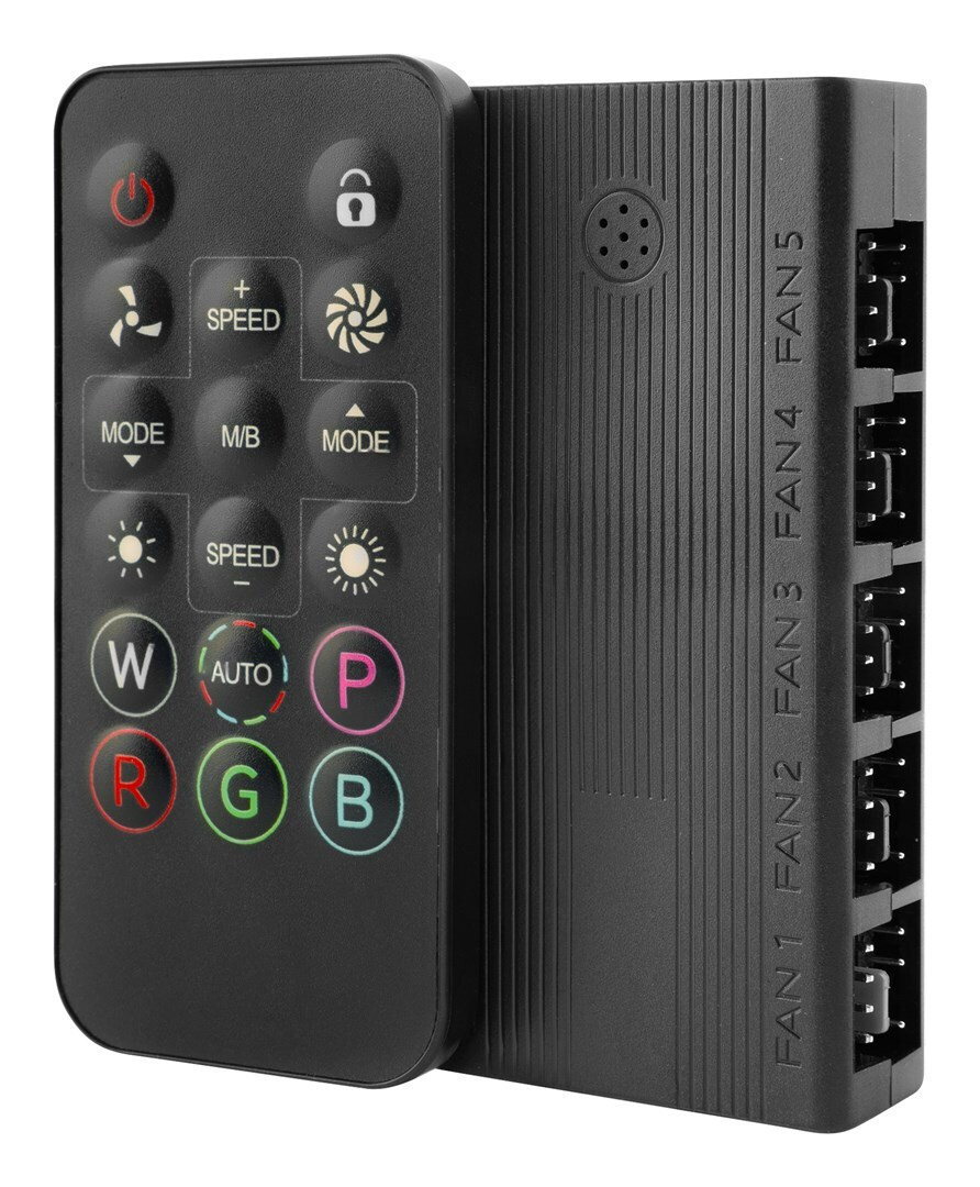 Tacens Mars Mf-hub 10x Argb Pwm Hub+pilot