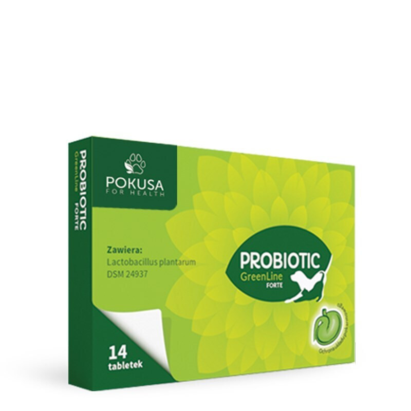 Pokusa Green Line Probiotic Forte Προβιοτικά 14 ταμπλέτες Green