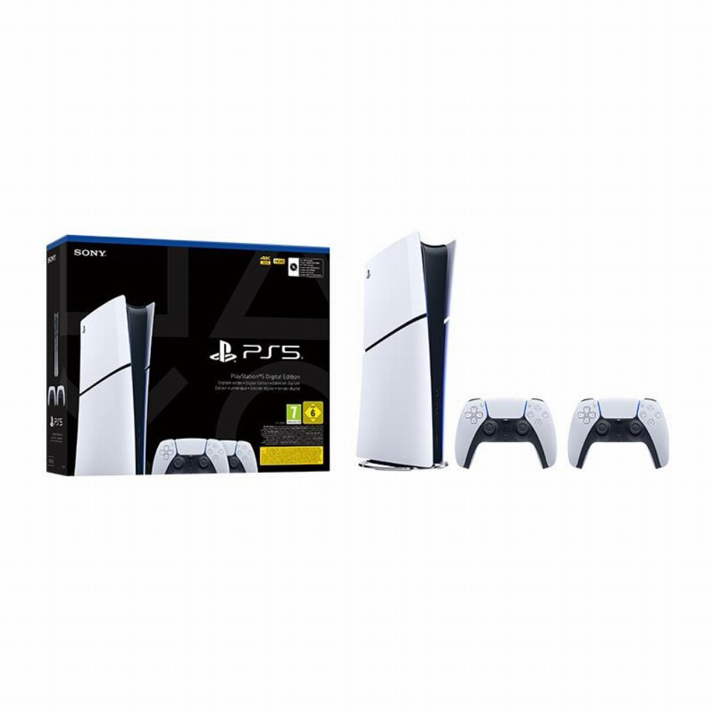 Sony PlayStation 5 Slim Digital 825GB με 2o DualSense (Official Bundle)