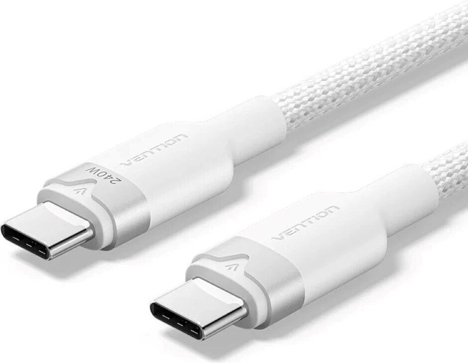 Vention USB 2.0 Cable USB-C male - USB-C 240W Λευκό 1m