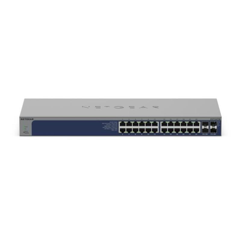 NetGear XS724TM Managed L2 / L3 Switch με 24 Θύρες Gigabit (10Gbps) Ethernet και 4 SFP Θύρες