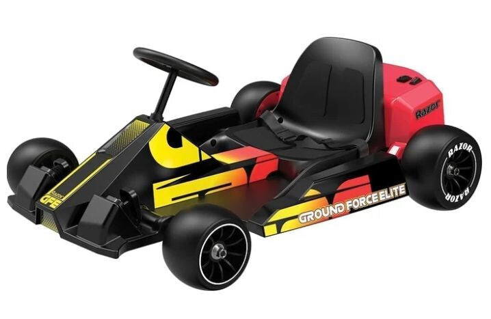 Παιδικό Ηλεκτροκίνητο Go Kart Μονοθέσιο Ground Force Μαύρο 25173865