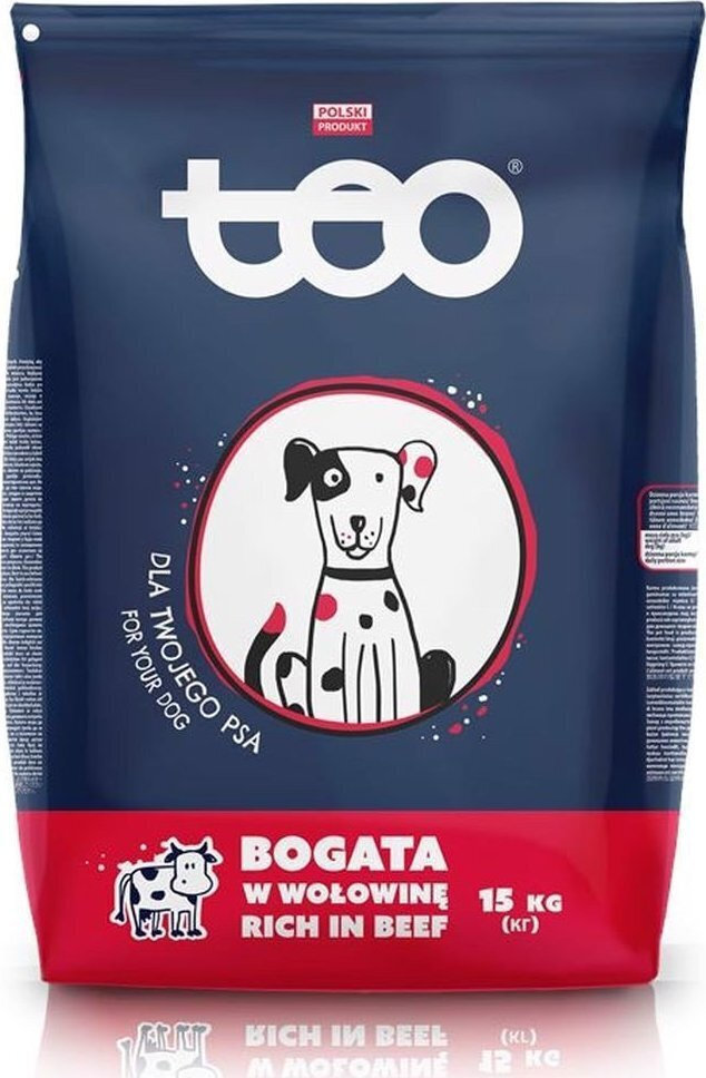 Teo 15kg Ξηρά Τροφή Σκύλων με Βοδινό
