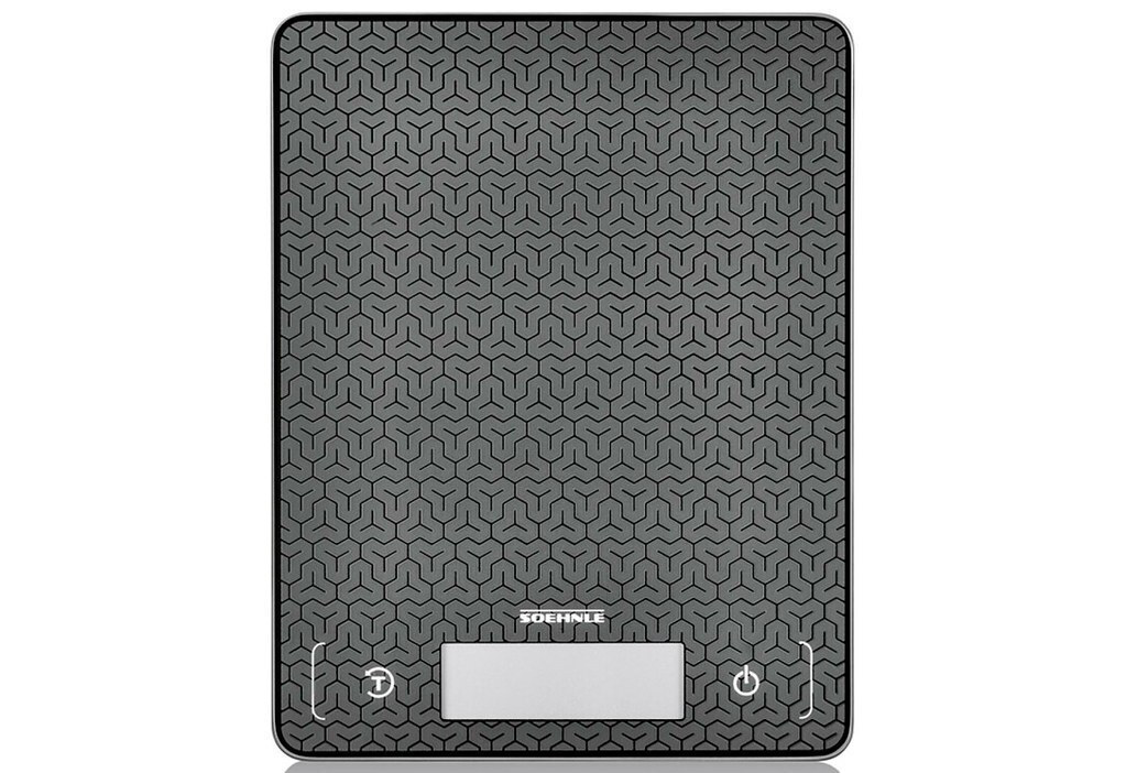 Soehnle Page Comfort Ψηφιακή Ζυγαριά Κουζίνας με Κάδο 1gr/10kg Μαύρη 61521