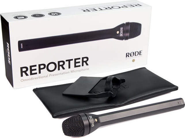 Rode Reporter Δυναμικό Μικρόφωνο XLR Χειρός για Φωνητικά