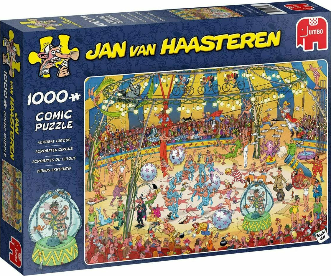 Jan Van Haasteren Acrobaten Circus Puzzle 2D 1000pcs 19089