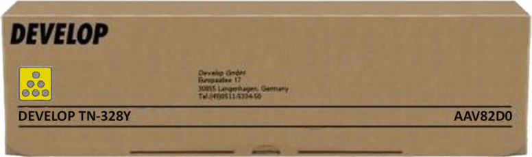 Develop TN 328 Γνήσιο Toner Laser Εκτυπωτή Κίτρινο (AAV82D0)
