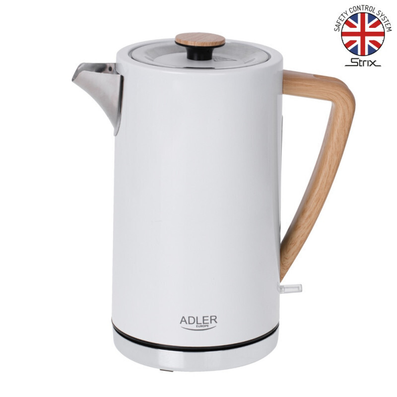 Adler Βραστήρας 1.7lt 1347W Λευκός AD 1347