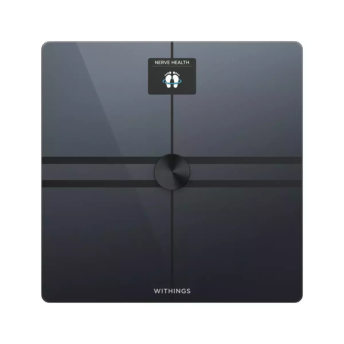 Withings Smart Ζυγαριά με Λιπομετρητή Μαύρη 13700546708012