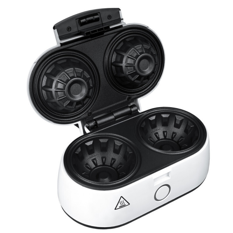 Adler AD 3062 Βαφλιέρα 2 Θέσεων σε Στρογγυλό Σχήμα 1400W