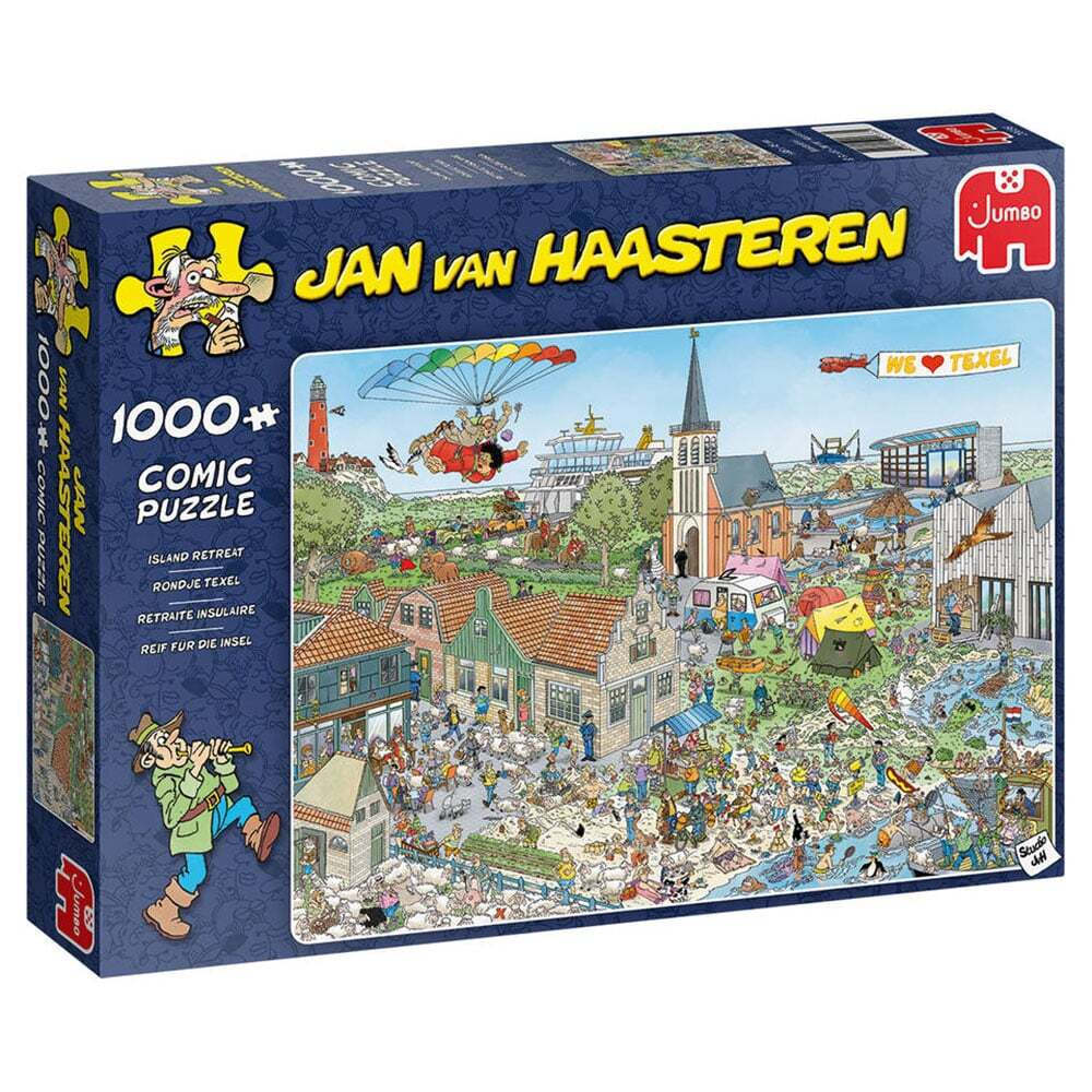 Jan Van Haasteren – Island Retreat Puzzle 2D 1000pcs JUM0036