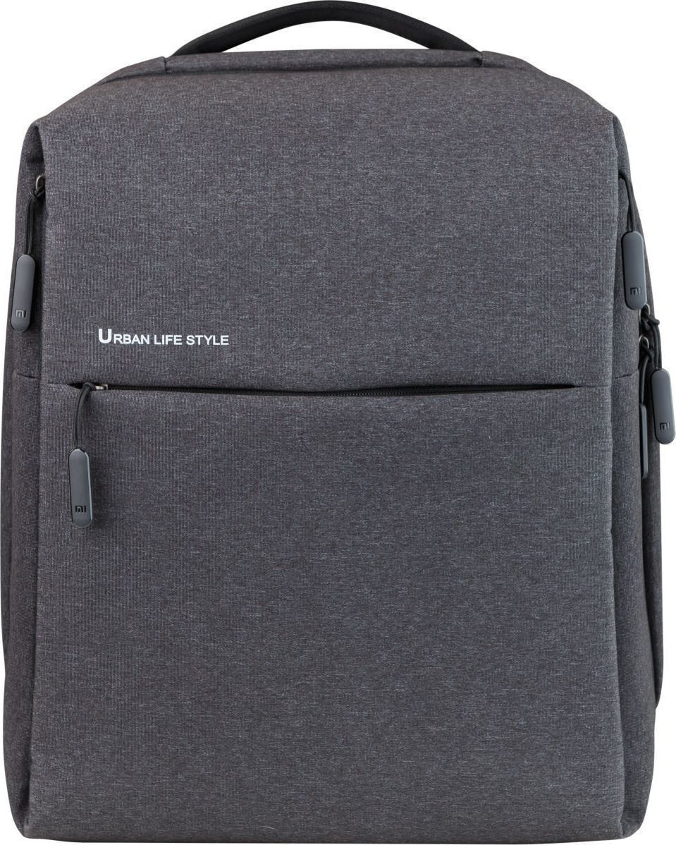 Xiaomi Mi City Αδιάβροχη Τσάντα Πλάτης για Laptop 15.6" Dark Grey