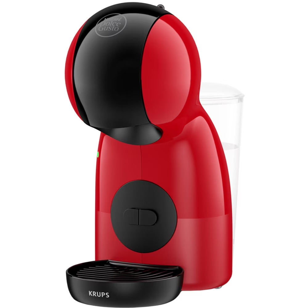 Krups Piccolo XS Καφετιέρα για Κάψουλες Dolce Gusto Πίεσης 15bar Κόκκινη