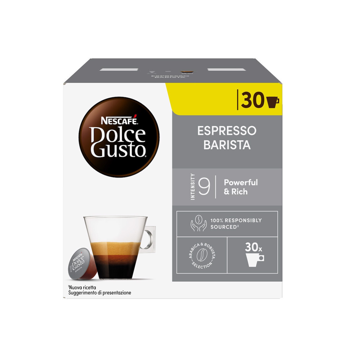 Nescafé Dolce Gusto Espresso Barista 30 Κάψουλες