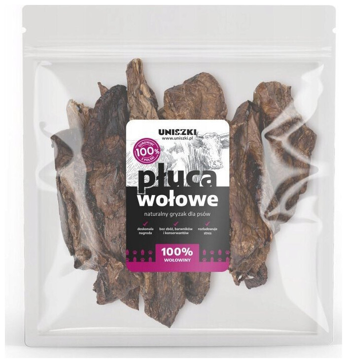 Uniszki Λιχουδιά Σκύλου χωρίς Γλουτένη με Βοδινό 500gr