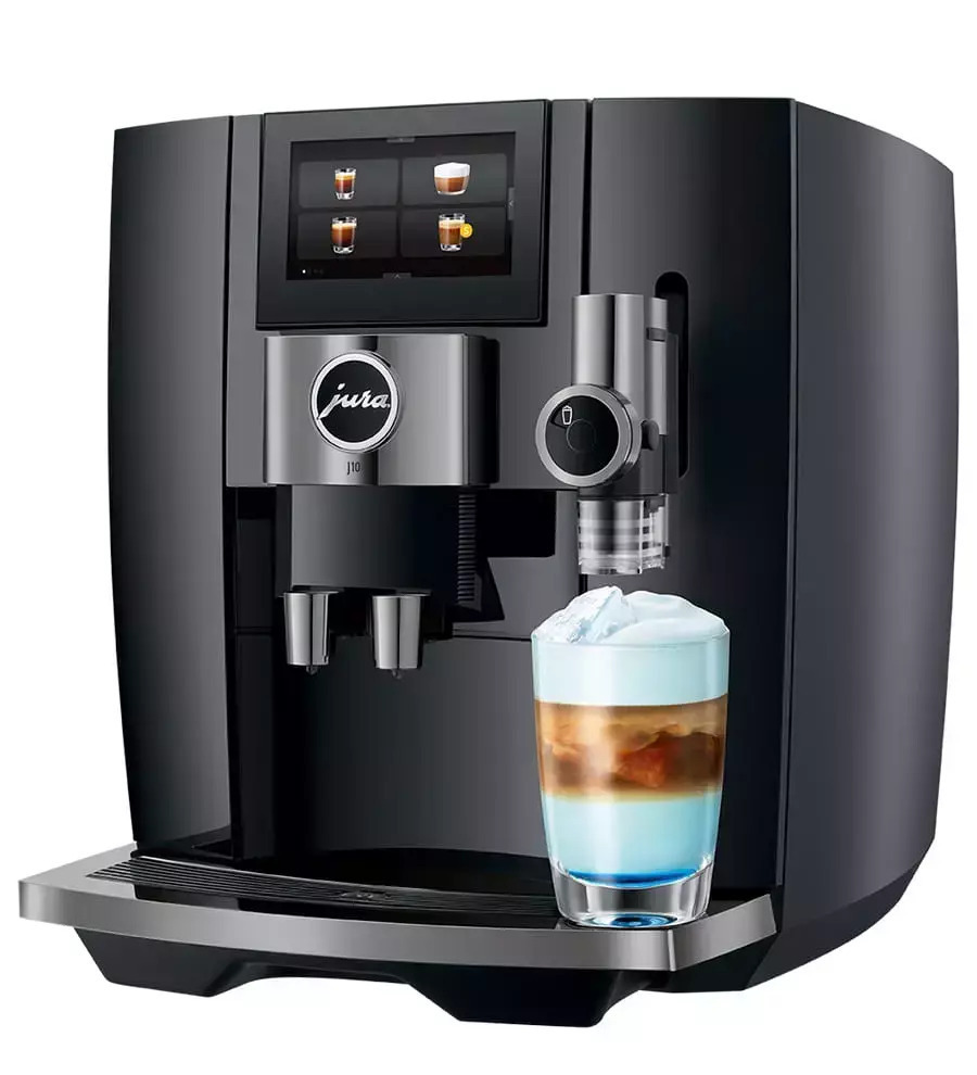 Jura J10 Αυτόματη Μηχανή Espresso 1450W Πίεσης 15bar για Cappuccino Μαύρη