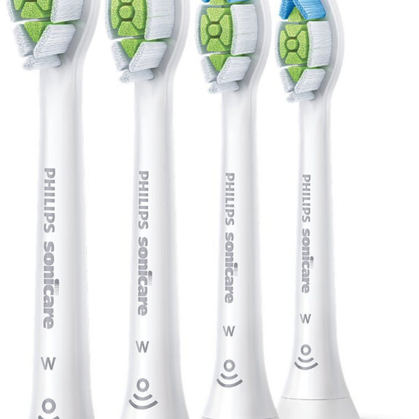 Philips Sonicare W3 Premium White Ανταλλακτικές Κεφαλές για Ηλεκτρική Οδοντόβουρτσα HX6064/87 4τμχ