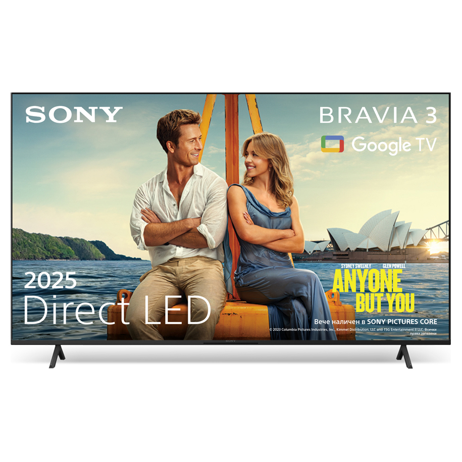 Sony Smart Τηλεόραση 43" 4K UHD LED BRAVIA 3 HDR (2025) K-43S3