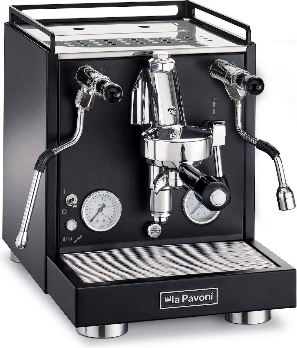 La Pavoni New Cellini Evolution Μηχανή Espresso 1520W Πίεσης 20bar Μαύρη
