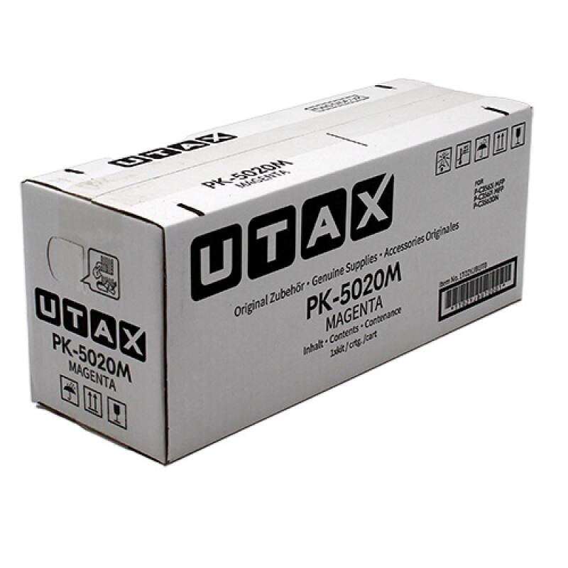 Utax PK-5020M Γνήσιο Toner Laser Εκτυπωτή Ματζέντα 1T02YJBUT0
