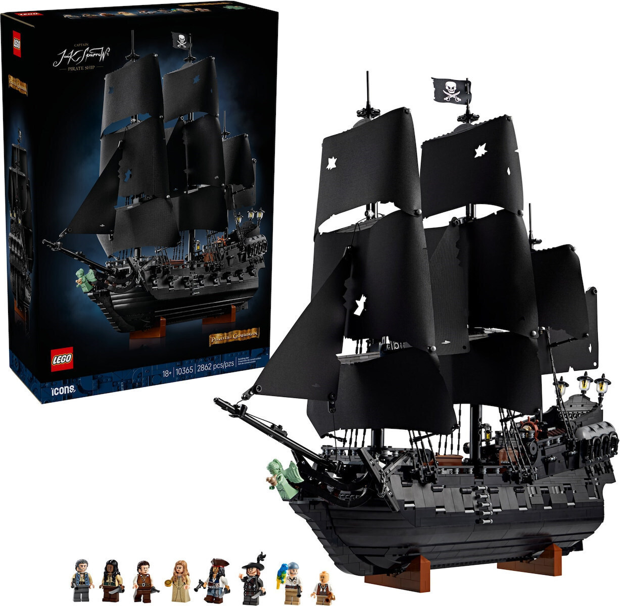 Lego Icons Captain Jack Sparrow's Pirate Ship για 18+ Ετών 2862τμχ 10365