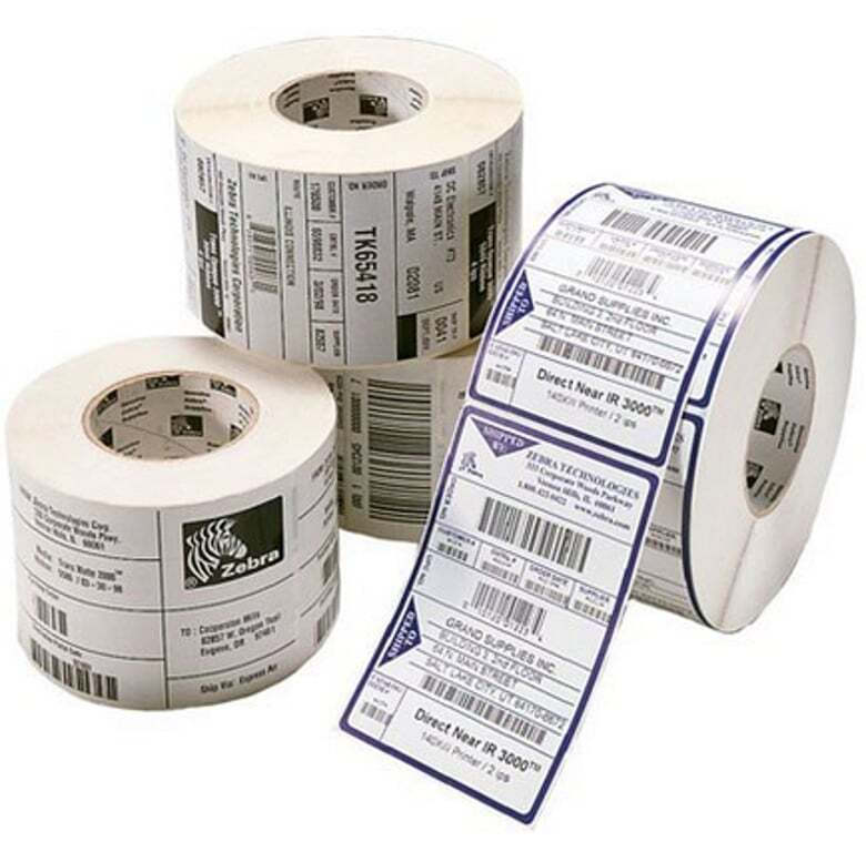 Zebra Label Paper 57x51mm Tt Transfer Z-perform 1000t Custom Label Non Returnable Moq 25