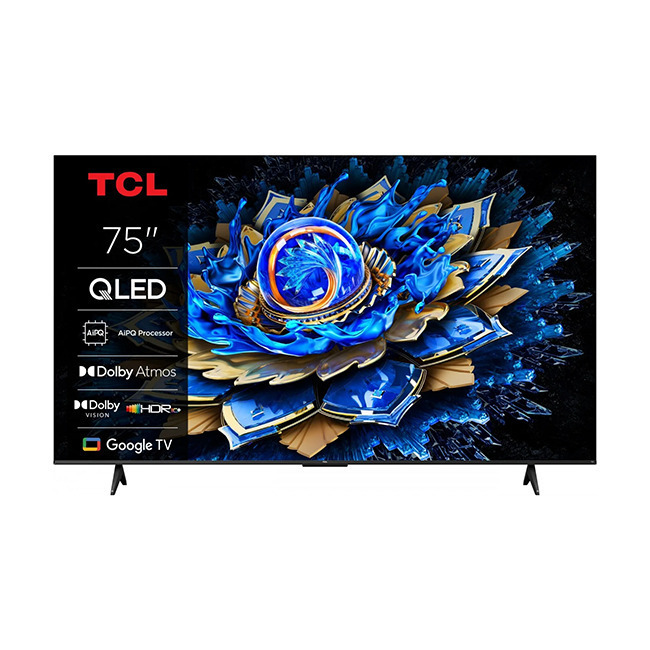 TCL Smart Τηλεόραση 75" 4K UHD QLED 75T69C HDR (2025)