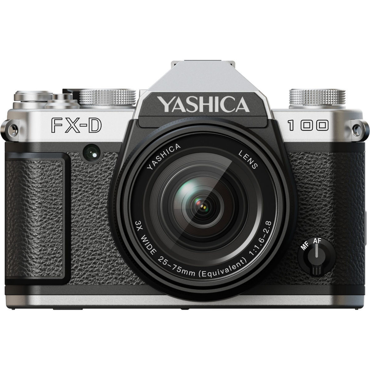 Yashica FX-D 100 Compact Φωτογραφική Μηχανή 13MP Οπτικού Ζουμ 3x Μαύρη