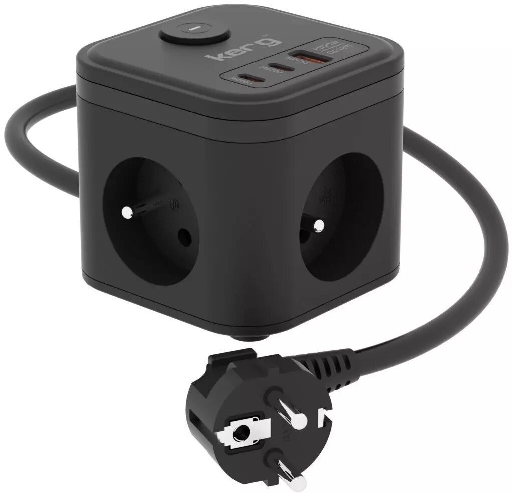 Πολύπριζο 3 Θέσεων με Καλώδιο 1.5m