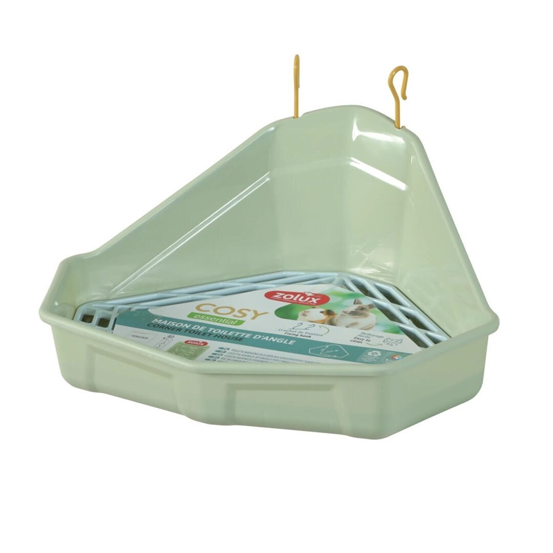 Zolux Cozy Corner Litter Box Rabbit Guinea Pig