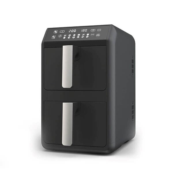 Maestro Air Fryer με Διπλό Αποσπώμενο Κάδο 10lt Μαύρο MR-761