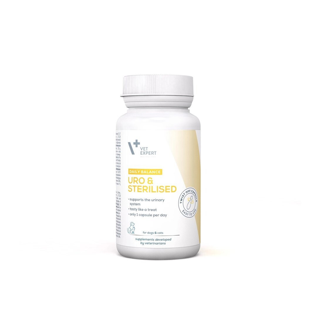 VetExpert Λιχουδιά Σκύλου και Γάτας σε Κάψουλες 1caps για Ουροποιητικό/ Νεφρά