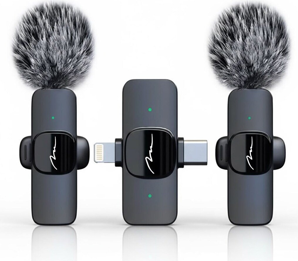 Media-Tech Lavalier Σετ Ασύρματο Μικρόφωνο Πέτου για Κινητό