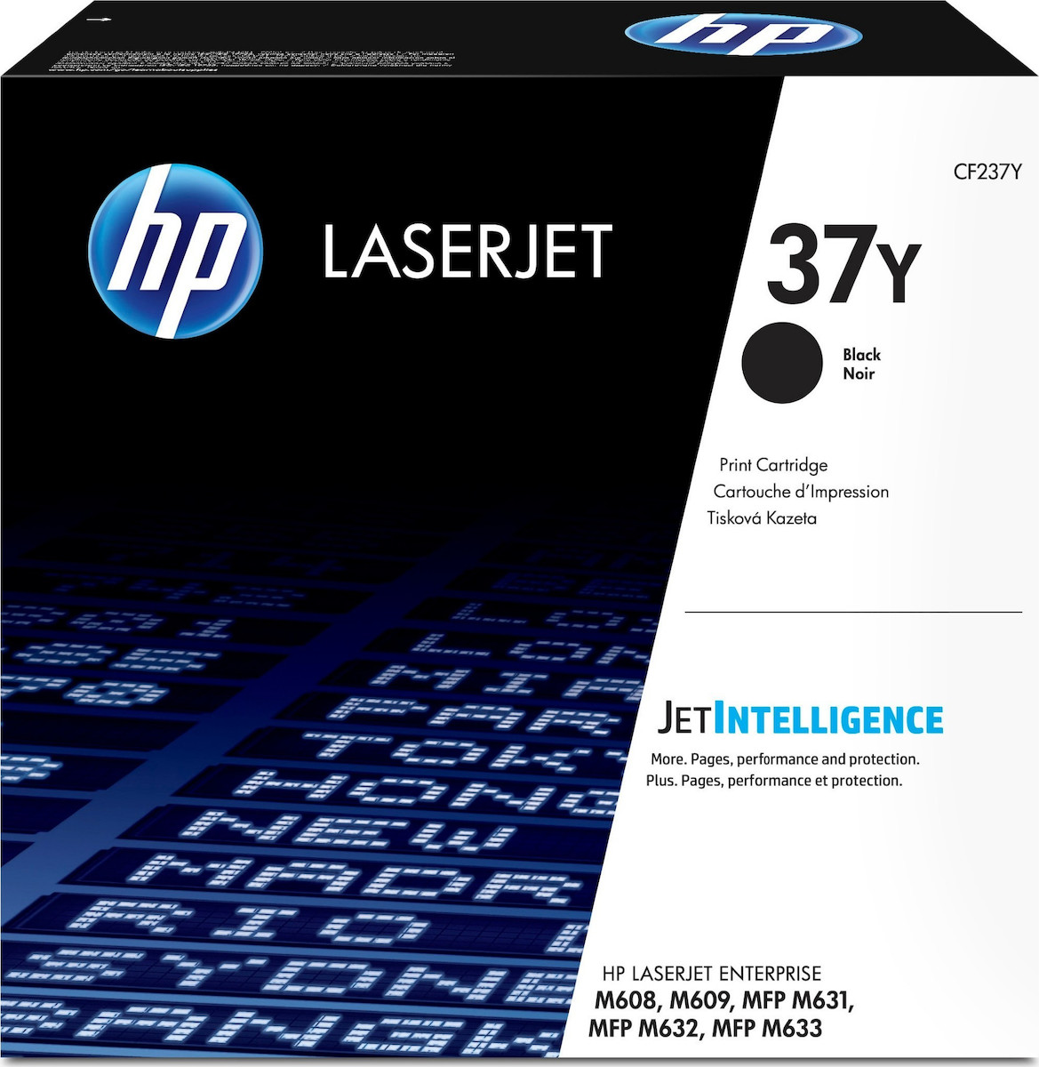 HP 37Y Γνήσιο Toner Laser Εκτυπωτή Μαύρο Extra High Yield 41000 Σελίδων CF237YC