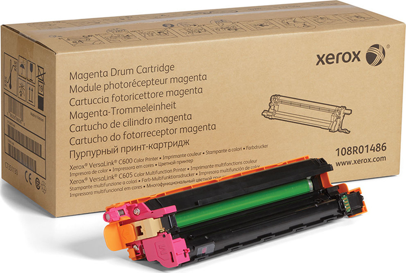Xerox Versalink C600/C605 Γνήσιο Drum Laser Εκτυπωτή Ματζέντα 40000 Σελίδων 108R01486