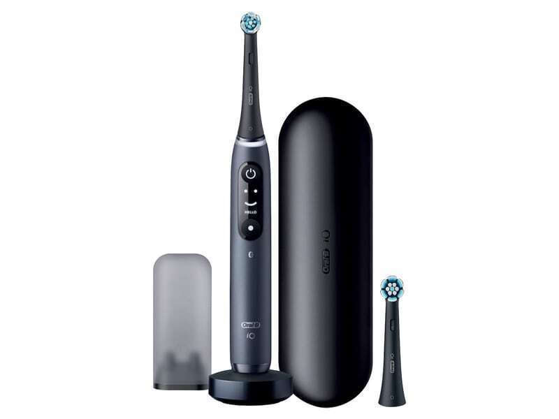 Oral-B iO Series 8N Ηλεκτρική Οδοντόβουρτσα με Χρονομετρητή, Αισθητήρα Πίεσης και Θήκη Ταξιδίου Black Onyx - Image 1