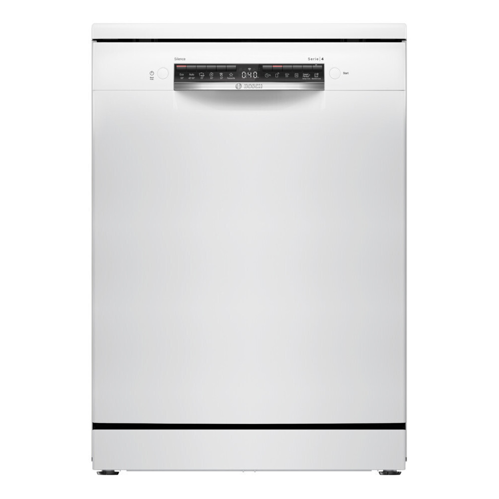 Bosch Ελεύθερο Πλυντήριο Πιάτων με Wi-Fi για 14 Σερβίτσια ExtraDry Π60xY85εκ. Λευκό SMS4HVW00E