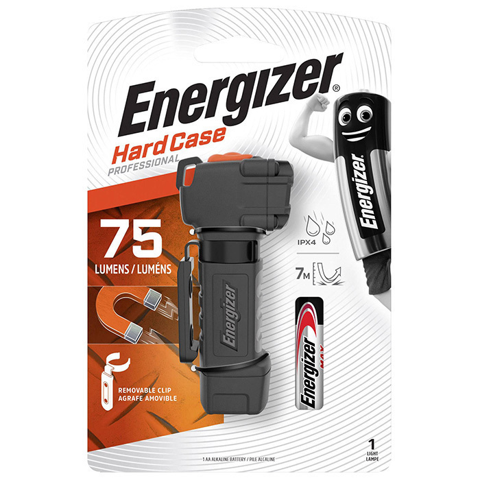 Energizer Pro Φακός LED IPX4 με Μέγιστη Φωτεινότητα 75lm 016-5294