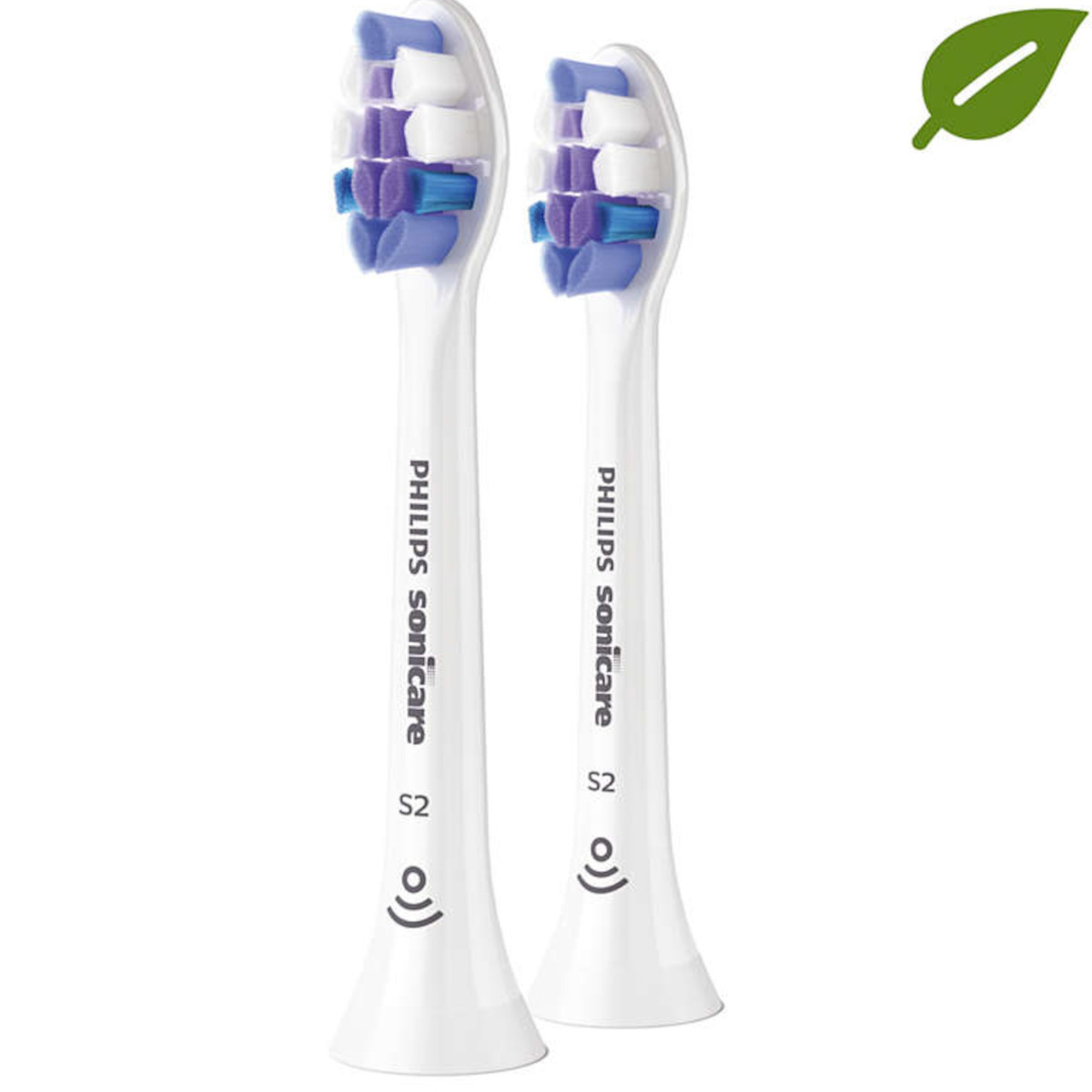 Philips Sonicare S2 Sensitive Ανταλλακτικές Κεφαλές για Ηλεκτρική Οδοντόβουρτσα HX6052/10 2τμχ