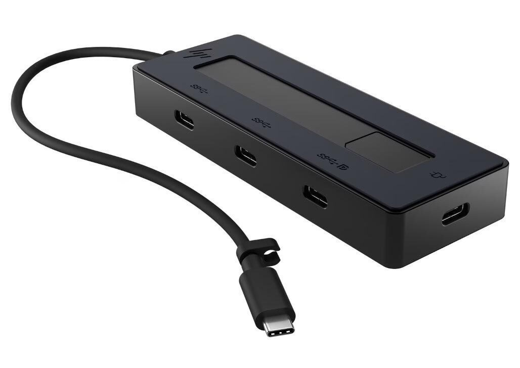HP USB-C Docking Station με 4K PD Μαύρο (6G843AA)