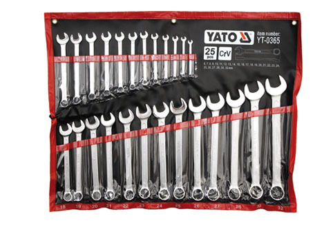 Yato Σετ Γερμανοπολύγωνα YT-0365 25τμχ