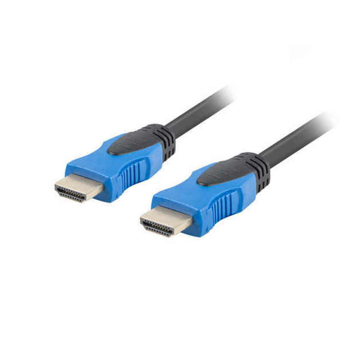 Lanberg HDMI 1.4 Cable HDMI male - HDMI male 20m Μαύρο CA-HDMI-20CU-0200-BK