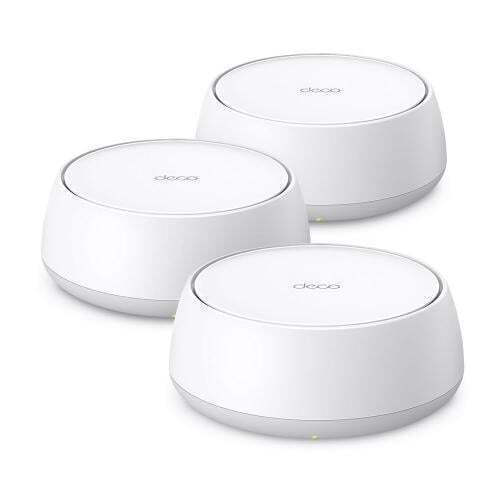TP-LINK Deco BE25 v1 WiFi Mesh Network Access Point Wi‑Fi 7 Dual Band (2.4 & 5GHz) σε Τριπλό Kit