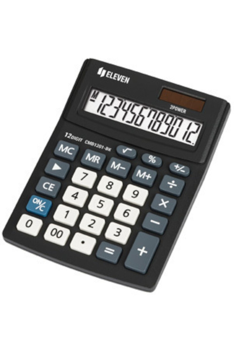 Eleven Liquids Αριθμομηχανή σε Μαύρο Χρώμα CMB1201-BK