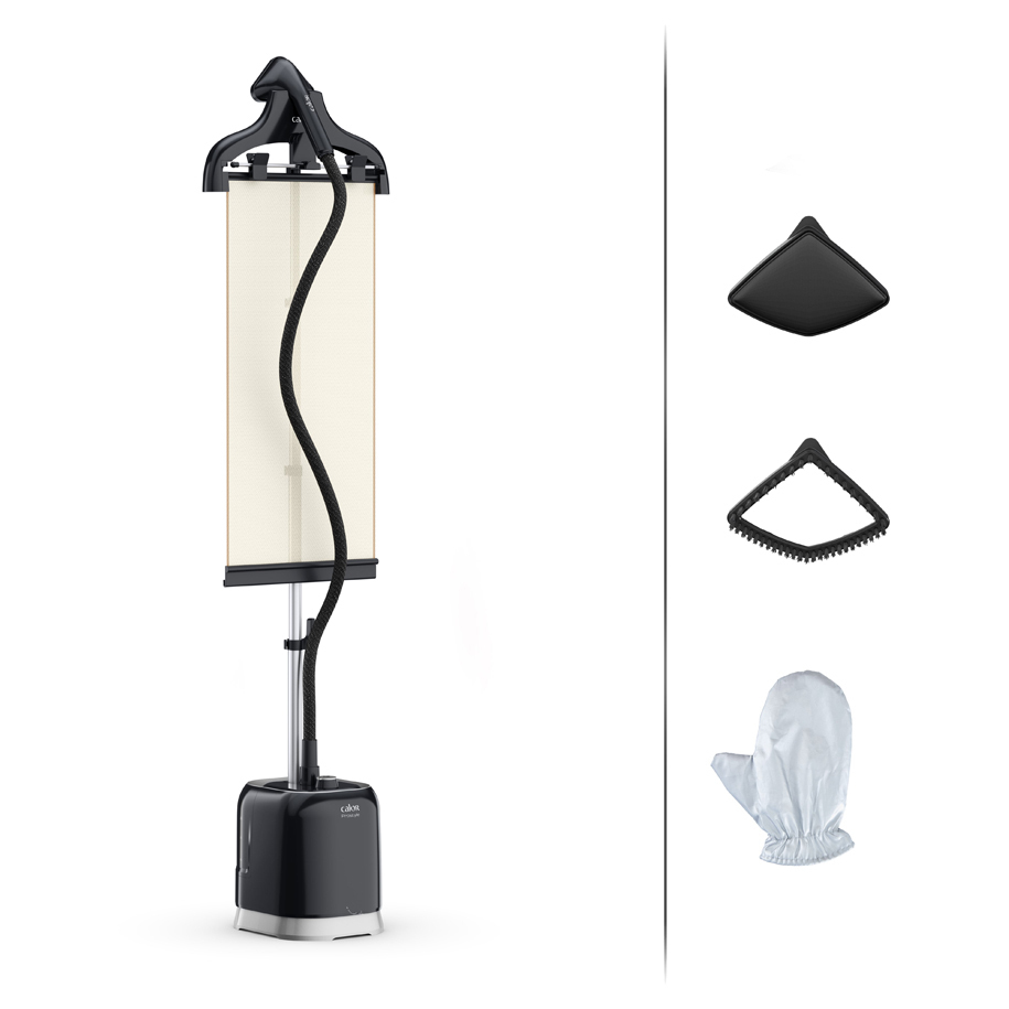 Tefal IT3480E1 Ατμοκαθαριστής Ρούχων Δαπέδου 2000W με Δοχείο 1.5lt Μαύρος